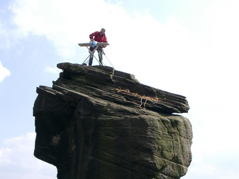 Extreme Ironing Activity